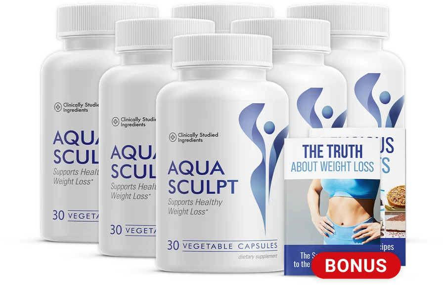 AquaSculpt 6 bottle package